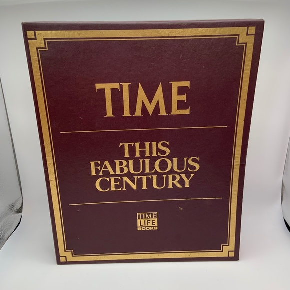 Vintage TIME This Fabulous Century 1920-70 Book Set and Holder - Picture 2 of 13